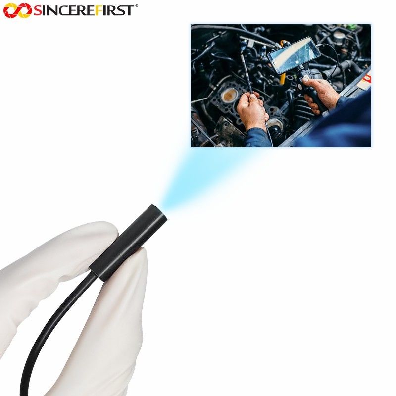 2MP Industrial Endoscope Camera Module Diameter 8mm Flexible USB