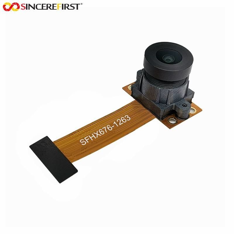 4K 12MP IMX676 Image Sensor Fisheye Cam Fixed Focus FPC Camera Module