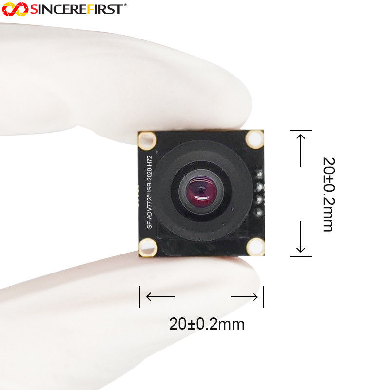 Mini 0.3 Megapixel No Distortion Lens OV7725 Webcam Camera Module