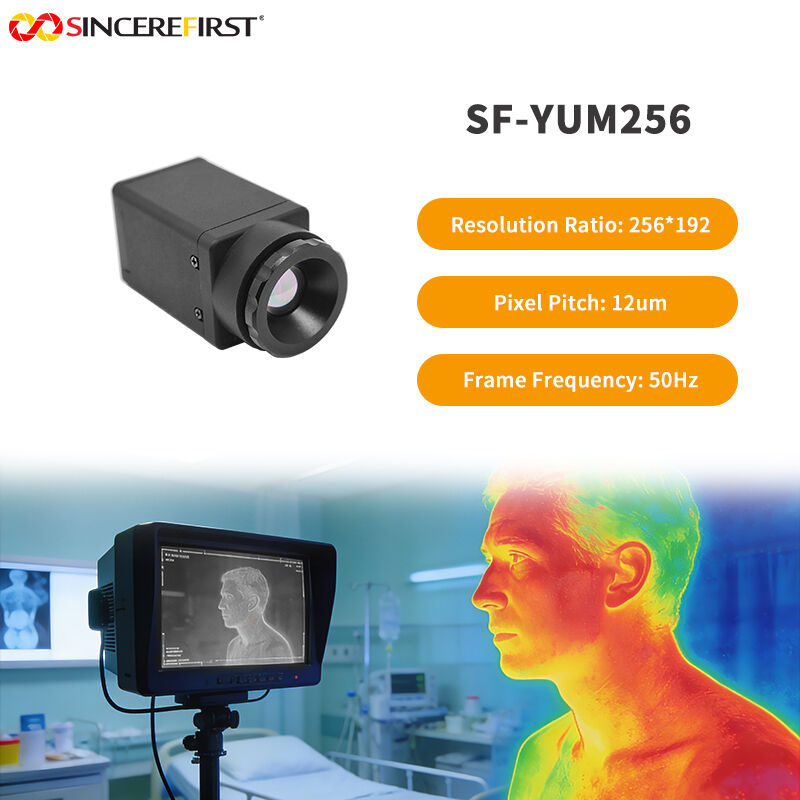 50Hz 2x Electronic Zoom USB2.0 UART Thermal Camera Module